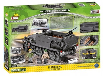 COBI 2552 БРОНИРОВАННЫЙ ТРАНСПОРТ SD.KFZ.251