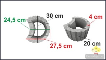 Газоны - Мини-садовый газон в форме графита в форме полумесяца