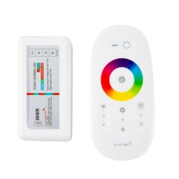 Sterownik z pilotem do taśm RGB dotykowy 18A 216W RF Radiowy