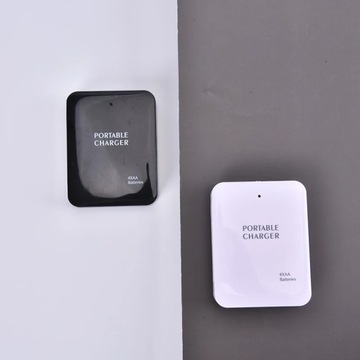 Новый чехол для зарядки аккумулятора USB Power Bank с 4 розетками АА