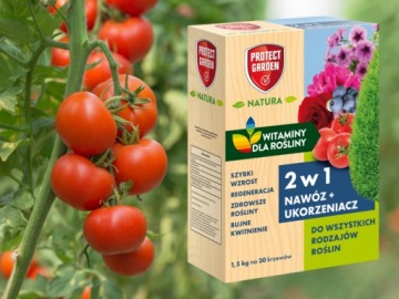 УДОБРЕНИЕ + КОРНЕВОЕ СРЕДСТВО 2В1 ПЫШНОЕ ЦВЕТЕНИЕ БЫСТРЫЙ РОСТ РАСТЕНИЙ 1,5КГ