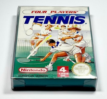 Four Players Tennis Nintendo NES