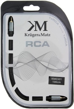 Кабель 1RCA x 1RCA 1м Cinch Krüger&Matz