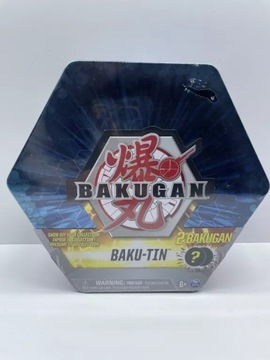 SPIN MASTER BAKUGAN PUSZKA Z DWIEMA FIGURKAMI