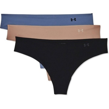 UNDER ARMOUR FIGI DAMSKIE THONG STRINGI 3Pack S