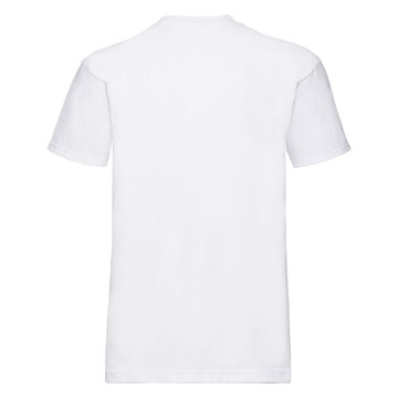 Koszulka T-shirt Fruit of The Loom SUPER PREMIUM NAJGRUBSZA Premium Whit L