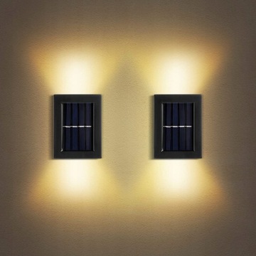 СОЛНЕЧНАЯ УЛИЧНАЯ ФОНАРЬ LED ТЕПЛЫЙ СВЕТ 4 ШТ.