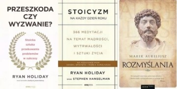 Przeszkoda+ Stoicyzm Holiday+Rozmyślania Aureliusz