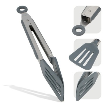 КУХОННЫЕ ЩИПЦЫ ДЛЯ МАКАРОНОВ НА ГРИЛЬ, МЯСА, БУМАЖНОГО САЛАТА, УНИВЕРСАЛЬНЫЕ, СТАЛЬНЫЕ