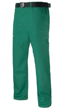 SPODNIE ROBOCZE do pasa monterskie Comfort green zielone 188/82-86/
