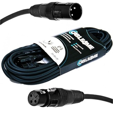 Kabel DMX AES/EBU 3Pin do oświetlenia 110ohm 10m