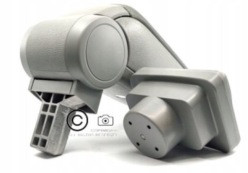 НОВЫЙ СЕРЫЙ ПОДЛОКОТНИК ДЛЯ SKODA FABIA И MK1