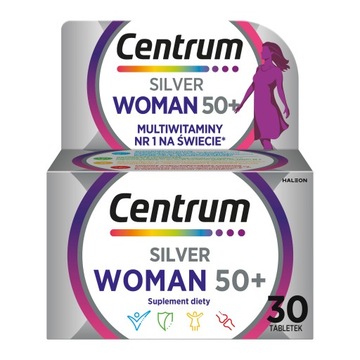 Мультивитамин Центрум Женщина 50+, 30 таблеток х 3 (90 таблеток)