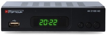 Цифровой DVB-C HD-декодер кабельного ТВ-тюнер OPTICUM AX C100 upc