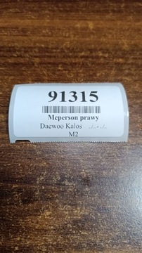 DAEWOO KALOS 1.2 MCPHERSON PRAVÝ PŘEDNÍ