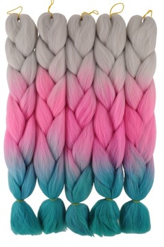 СИНТЕТИЧЕСКИЕ ВОЛОСЫ ЦВЕТНЫЕ МОСТЫ ОМБР 3-51Z