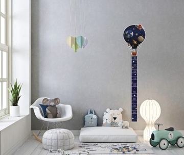 Наклейка на стену с диаграммой роста для детей