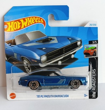 Hot Wheels '70 Plymouth Barracuda 3/5 HW Roadstery 2024