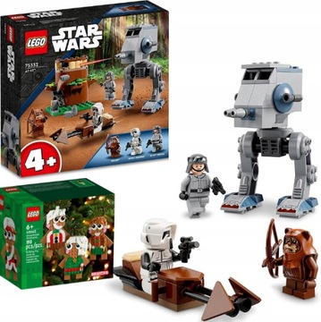 LEGO STAR WAR AT-ST POWRÓT JEDI ZESTAW 75332 PREZENT GWIEZDNE WOJNY FIGURKI