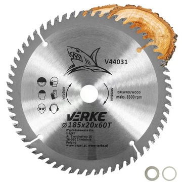 TARCZA PIŁA WIDIOWA DO DREWNA 200 x 32mm 60T WIDIA