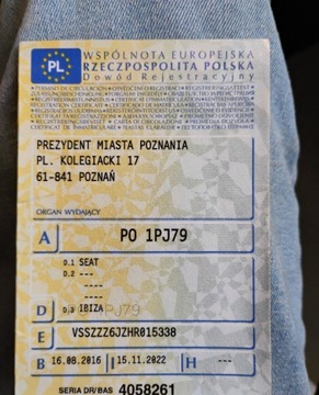 Seat Ibiza IV 2016 Seat Ibiza 2016r, 1.4 TDI. Uszkodzony przod. Jezdzi. 1.4 Diesel 80KM, zdjęcie 19