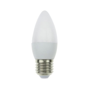 ŻARÓWKA LED SMD E27 7W ŚWIECZKA BIAŁA NEUTRALNA