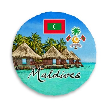 MALEDIWY MALDIVES magnes na lodówkę kamień 579 M