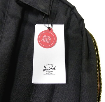 РЮКЗАК ДЛЯ НОУТБУКА HERSCHEL SETTLEMENT, ЧЕРНЫЙ