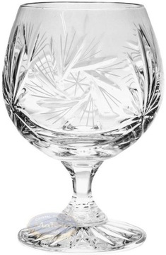 Kryształowe kieliszki do koniaku 250 ml