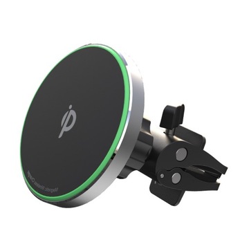 Держатель + Магнитное автомобильное зарядное устройство Индукционное