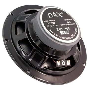 2 автомобильных басовых динамика 165 мм 240 Вт для Peugeot 206 207 307 407 CC SW