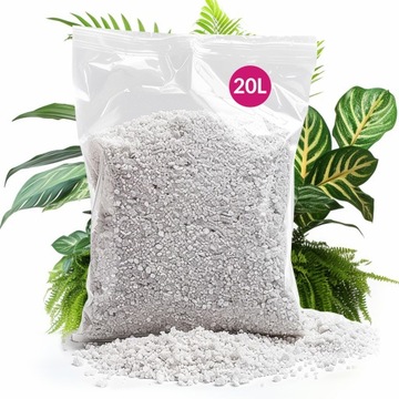 Perlit Ogrodniczy 20L Spulchniacz Podłoże Do Wysiewu Agro, Ukorzeniacz