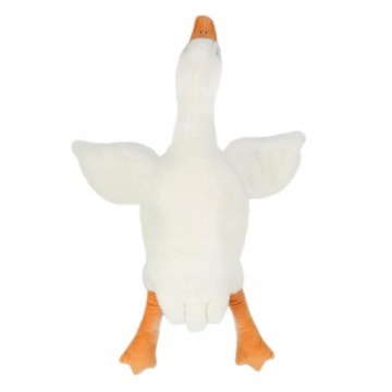 GĄSKA RUCHOMA GĘŚ MASKOTKA PLUSZAK PODUSZKA 50 CM