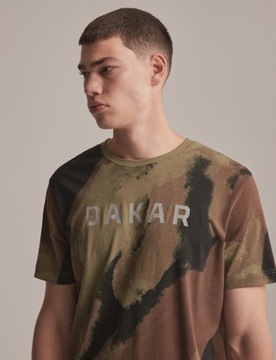 Diverse Koszulka T-Shirt DKR OVER 2 Khaki XXXL