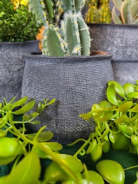 OSŁONKA CERAMICZNA ANTRACYT SZARA FI11,5 CM