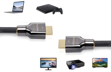 ВЫСОКОСКОРОСТНОЙ КАБЕЛЬ HDMI 2.1 ULTRA HD 8K 60 Гц HDR 2 м