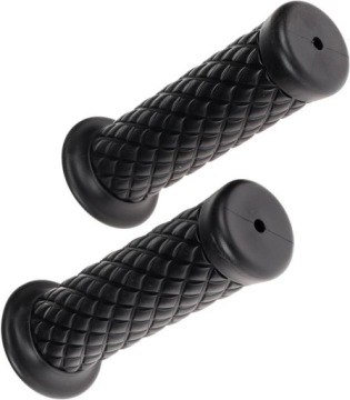 Универсальная ручка для мотоцикла черная ЗАКРЫТАЯ