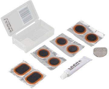 Тюбик патчей Lezyne Classic Kit Box, 6 патчей, терка, 1 патч Opo