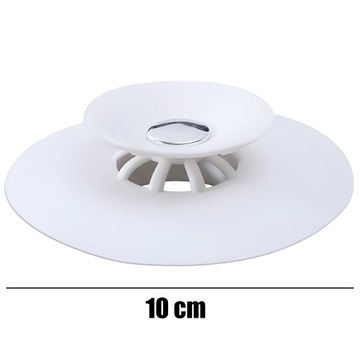 KOREK Z SITKIEM SILIKONOWY DO ZLEWU UMYWALKI WANNY SITKO