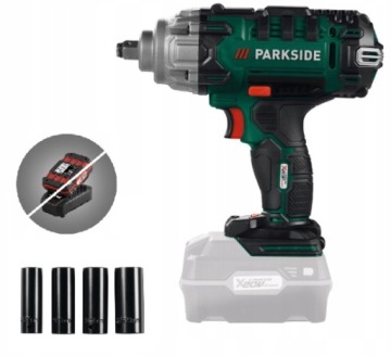 КОМПЛЕКТ АККУМУЛЯТОРОВ ШЛИФОВАЛЬНЫЙ КЛЮЧ УДАРНАЯ ПИЛА PARKSIDE 4 Ач
