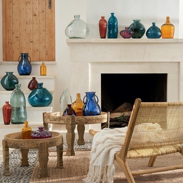 Одиночная пурпурная ваза 11см