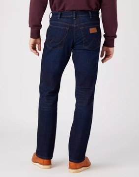 Męskie spodnie jeansowe proste Wrangler TEXAS W38 L32