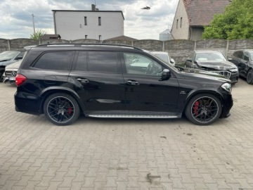 Mercedes GLS X166 Off-Tourer AMG 5.5 AMG 63 585KM 2018 Mercedes GLS Klasa 4Matic Kamery360 Pneumatyka 7os, zdjęcie 1