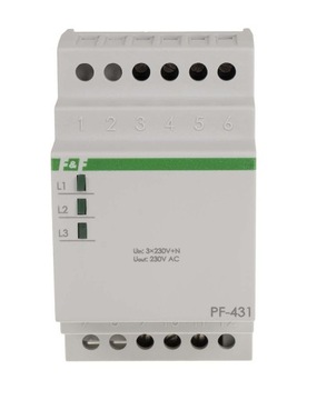 F&F AUTOMATYCZNY PRZEŁĄCZNIK FAZ PF-431 230V