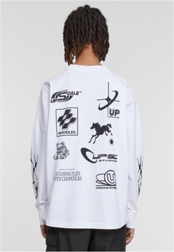 Longsleeve Collection cut on White Mister Tee XL