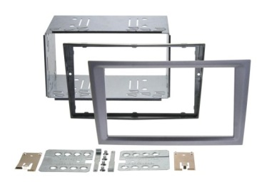 Rámeček Corsa C Vectra C 2DIN charcoal-metallic sada