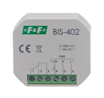 Przekaźnik bistabilny BIS-402