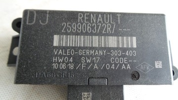 МОДУЛЬ КОНТРОЛЛЕРА ЗАДНЕГО PDC 259906372R RENAULT ZOE 2019 ГОДА ПАКТРОНИКА