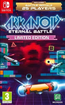 АРКАНОИД: ETERNAL BATTLE - ОГРАНИЧЕННОЕ ИЗДАНИЕ / НОВИНКА / PL / SWITCH / CARDDRIVE
