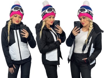 ТЕПЛАЯ ЗИМНЯЯ ЛЫЖНАЯ КУРТКА J.P В РЕБКУ L